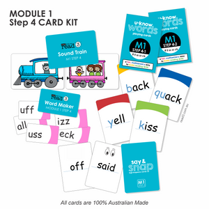 Read3 Parent Card Kit | Module 1 | Step 4