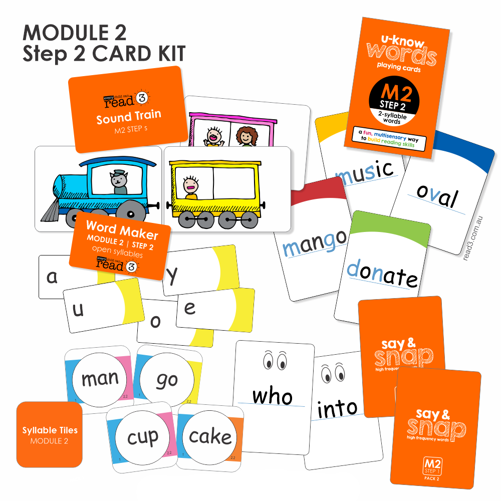 Read3 literacy intervention program | Module 2 | STEP 2 | Single-User Licence | PROFESSIONAL