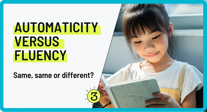 Automaticity versus Fluency: same, same, or different?
