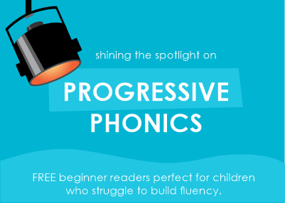 Progressive Phonics decodable readers support children with fluency difficulties