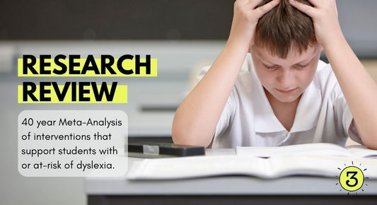 40 year Meta-Analysis of interventions that support students with or at-risk of dyslexia