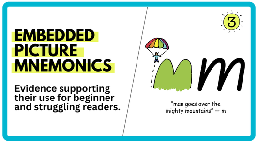 The evidence base behind embedded picture mnemonics