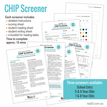 Load image into Gallery viewer, CHIPS | Early Literacy Screener
