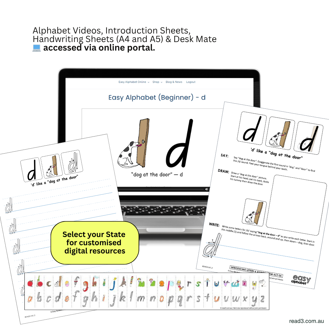 Easy Alphabet For Families