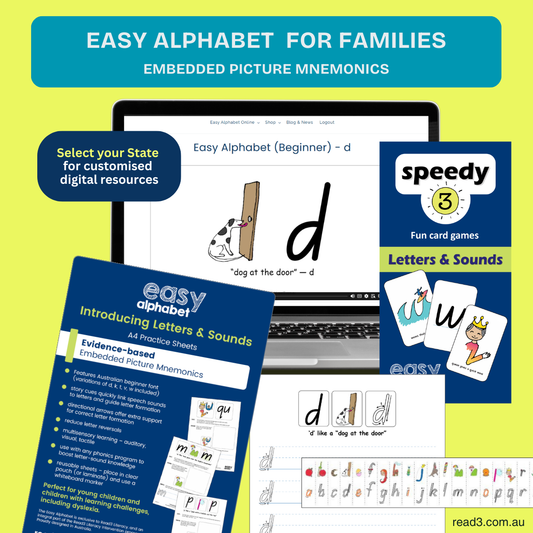 Easy Alphabet For Families