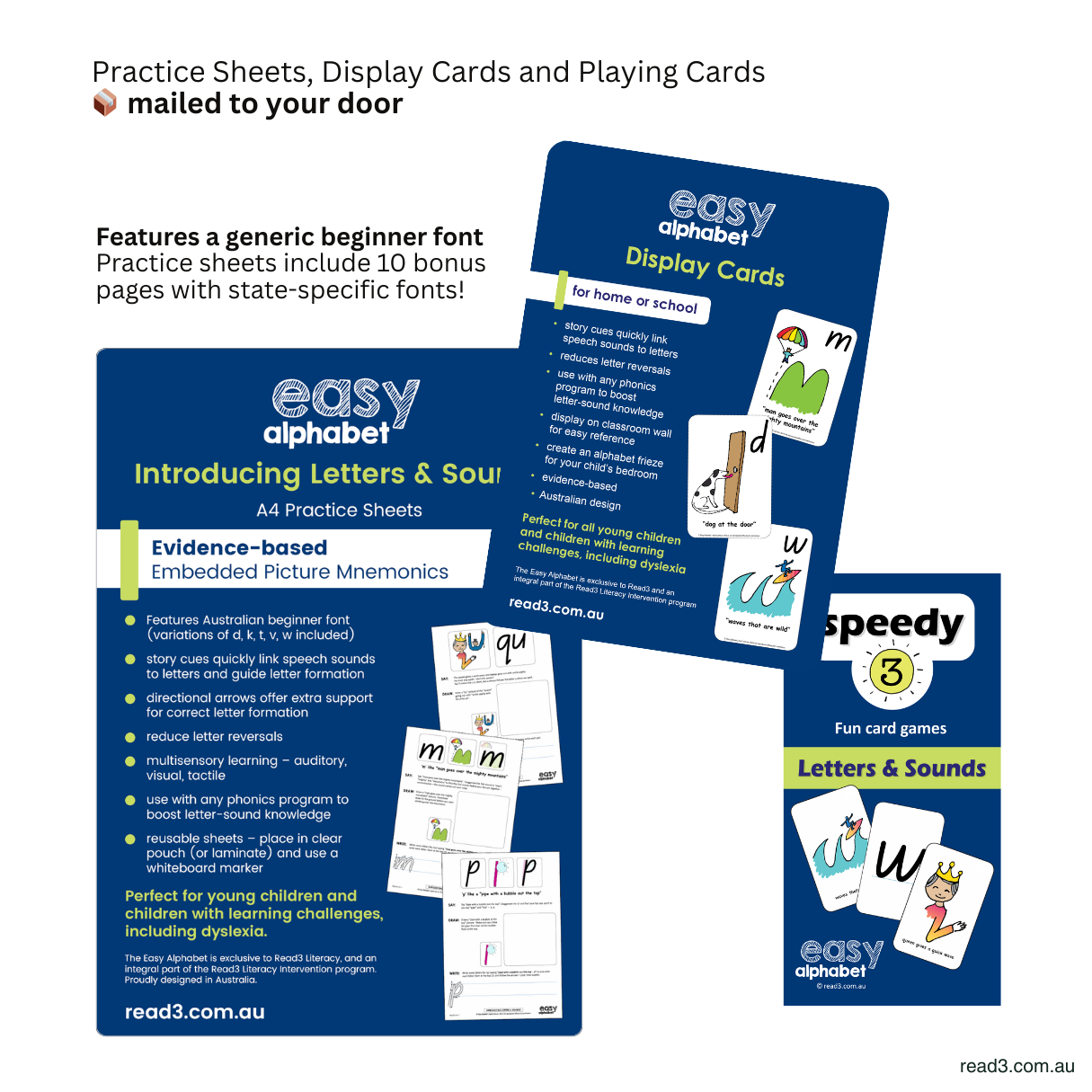 Easy Alphabet For Speech Pathologists | Digital Single-User Licence