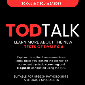 TOD Talk | 30 October 2024