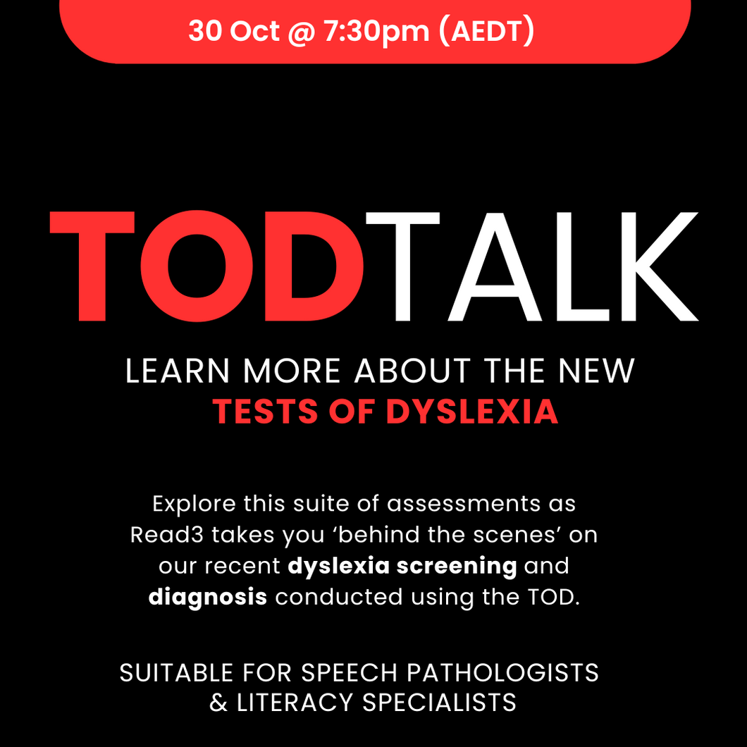 TOD Talk | 30 October 2024