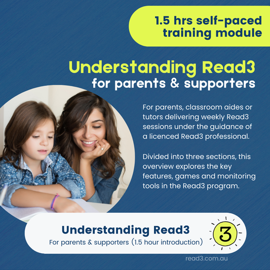 Understanding Read3 for Parents and Supporters | Self Paced