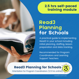 Read3 Planning for Schools | Self-Paced