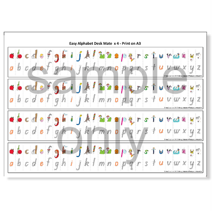 Embedded Mnemonics | Easy Alphabet Complete Kit | Multi-User | Digital Download