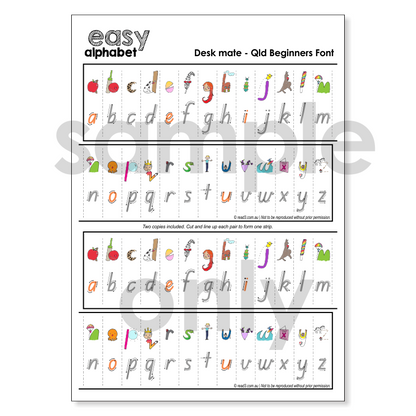 Embedded Mnemonics | Easy Alphabet Printables | Parent Kit | Digital Download