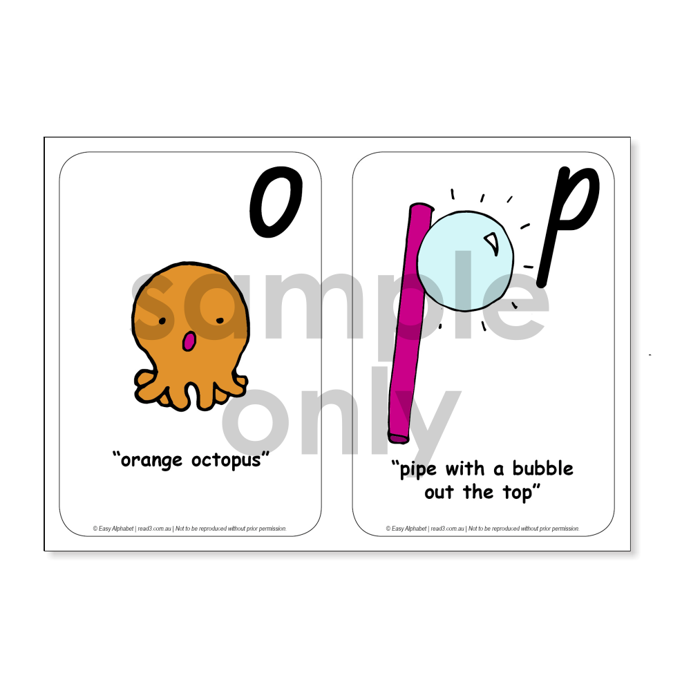 Embedded Mnemonics | Easy Alphabet Printables | Parent Kit | Digital Download