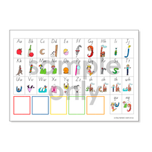 Load image into Gallery viewer, Embedded Mnemonics | Easy Alphabet Printables | Multi-User | Digital Download
