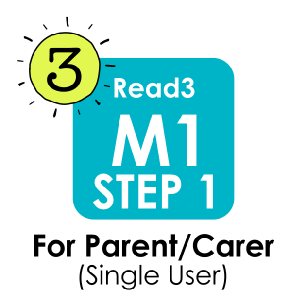 Read3 literacy intervention program | Module 1 | STEP 1 | Parent