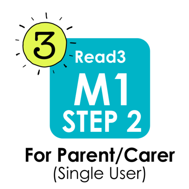 Read3 literacy intervention program | Module 1 | STEP 2 | Parent