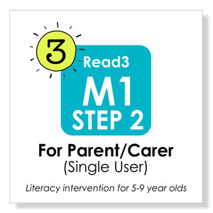 Read3 literacy intervention program | Module 1 | STEP 2 | Parent