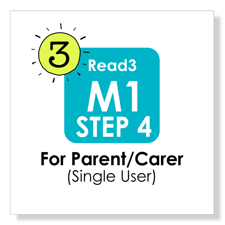 Read3 literacy intervention program | Module 1 | STEP 4 | Parent