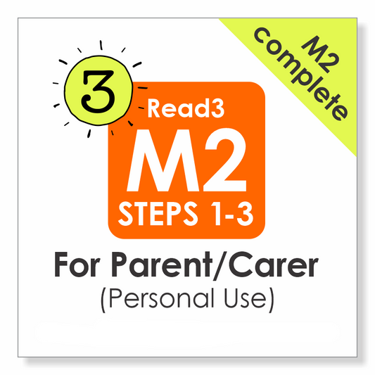 Read3 literacy intervention program | Module 2 | Steps 1-3 | COMPLETE | Parent