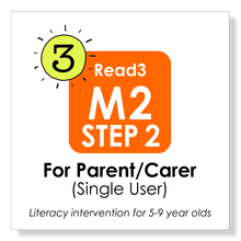 Load image into Gallery viewer, Read3 literacy intervention program | Module 2 | STEP 2 | Parent
