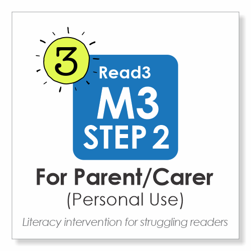 Read3 literacy intervention program | Module 3 | STEP 2 | Parent