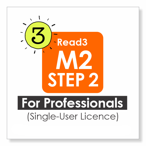 Read3 literacy intervention program | Module 2 | STEP 2 | Single-User Licence | PROFESSIONAL