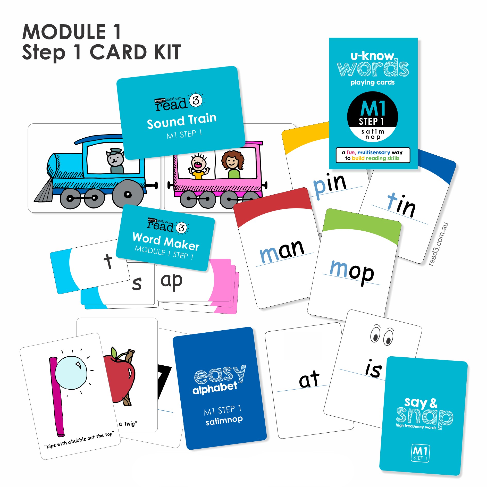 Shop Card Kits – Read3 Literacy