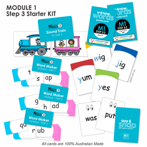 Read3 Parent Card Kit | Module 1 | Step 3 Starter