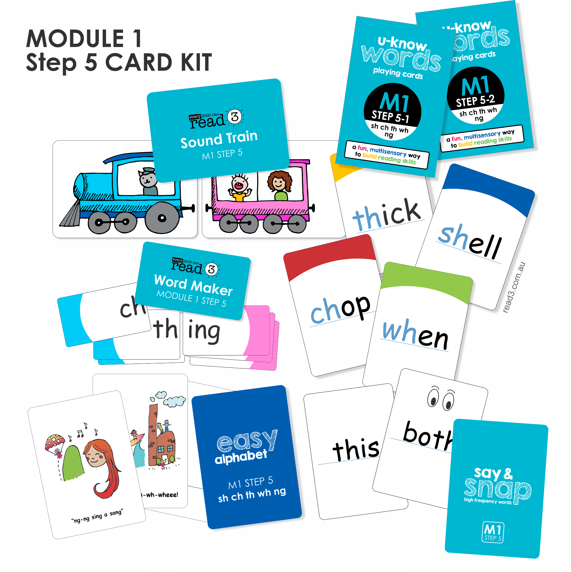 Shop Card Kits – Read3 Literacy