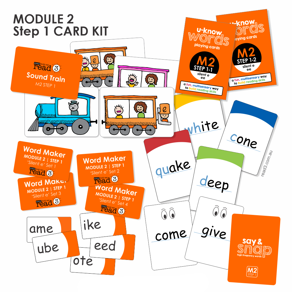 Read3 Parent Card Kit | Module 2 | Step 1