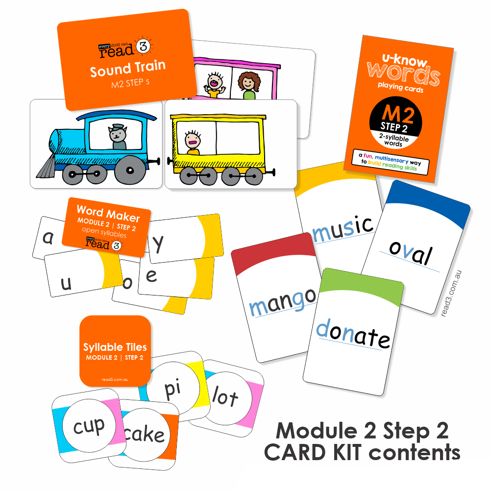 Read3 Parent Card Kit | Module 2 | Step 2