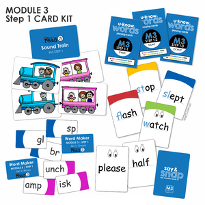 Read3 Parent Card Kit | Module 3 | Step 1