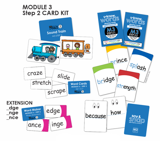 Read3 Parent Card Kit | Module 3 | Step 2