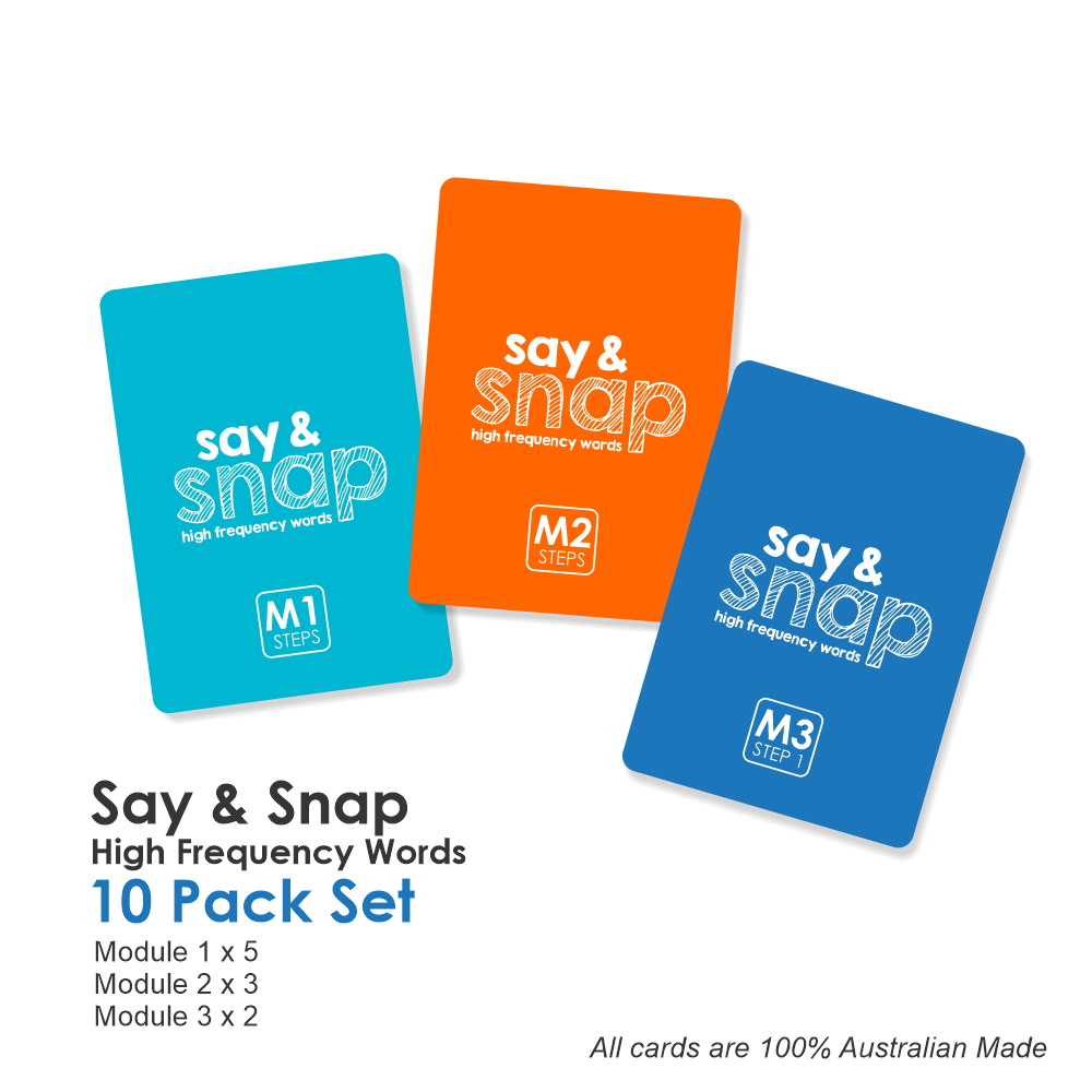 Say & Snap | High Frequency Words | Complete Collection