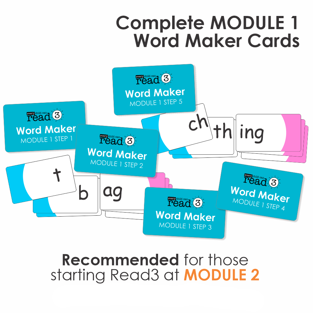 Read3 Parent Card Kit | Module 2 | Step 1