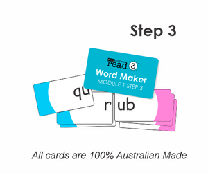 Word Maker Cards | Module 1 | Step 3