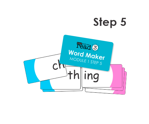 Word Maker Cards | Module 1 | Step 5