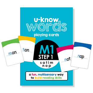 U-Know Words Card Game | Module 1 | Step 1